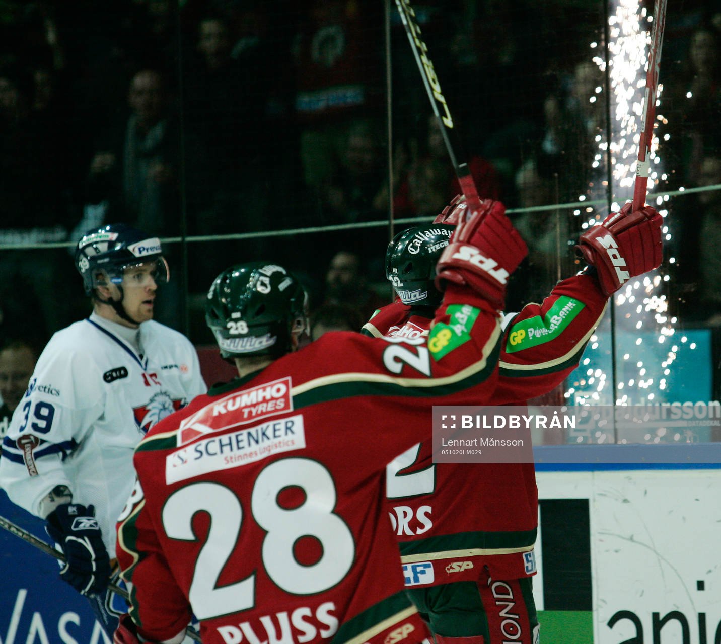 Ishockey, elitserien, Frölunda, jubel