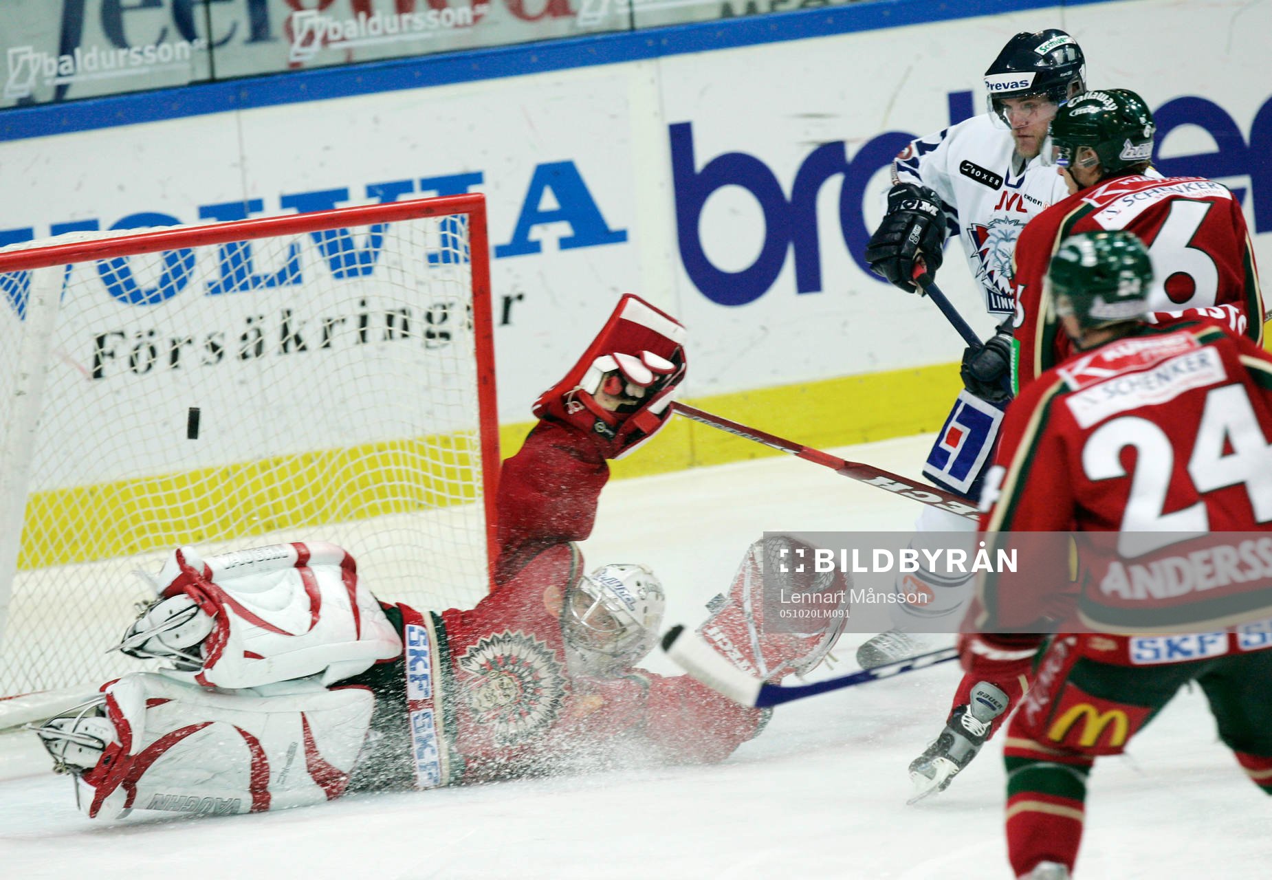 Sami Torkki och Tommy Salo, målvakt