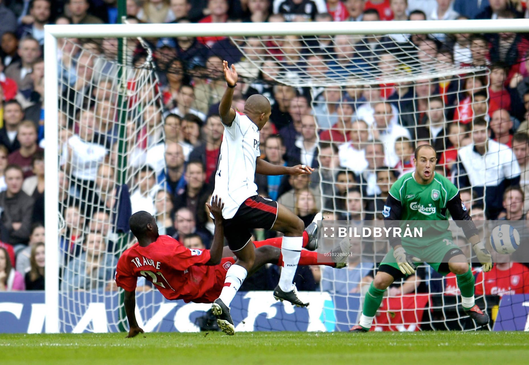 Fotboll, engelsk, Premier League, Fulham - Liverpool