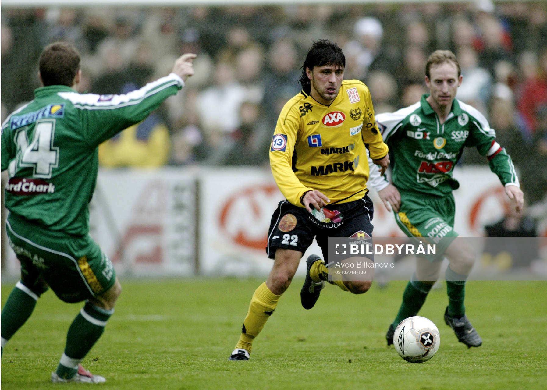  Pavel Zavadil, Mjällby och David Roberts, Boden.
