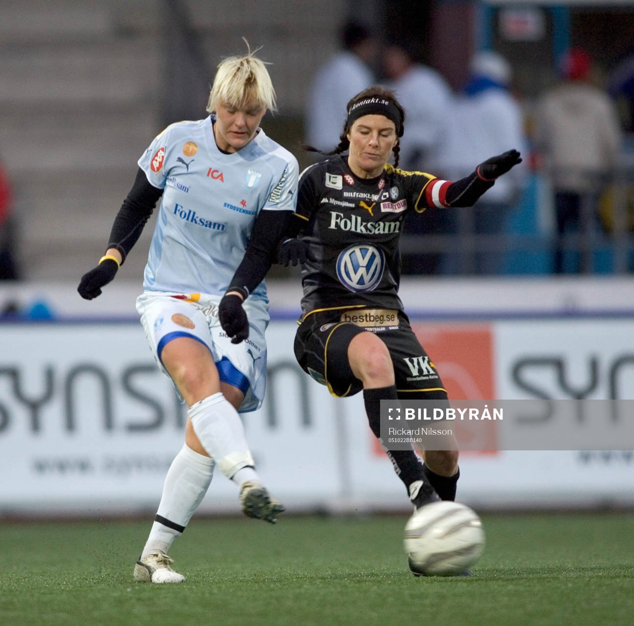 Nilla Fischer, Malmö och Malin Moström, Umeå