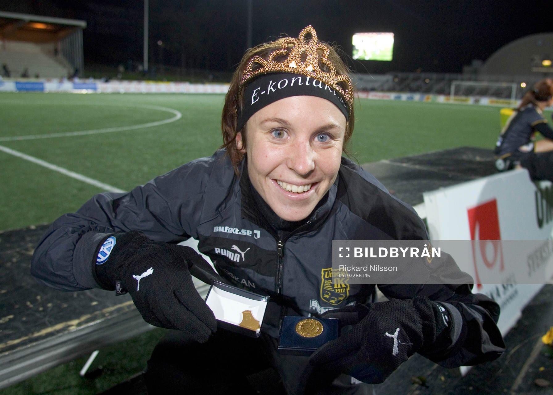 Hanna Ljungberg, medalj. Svenska Mästare
