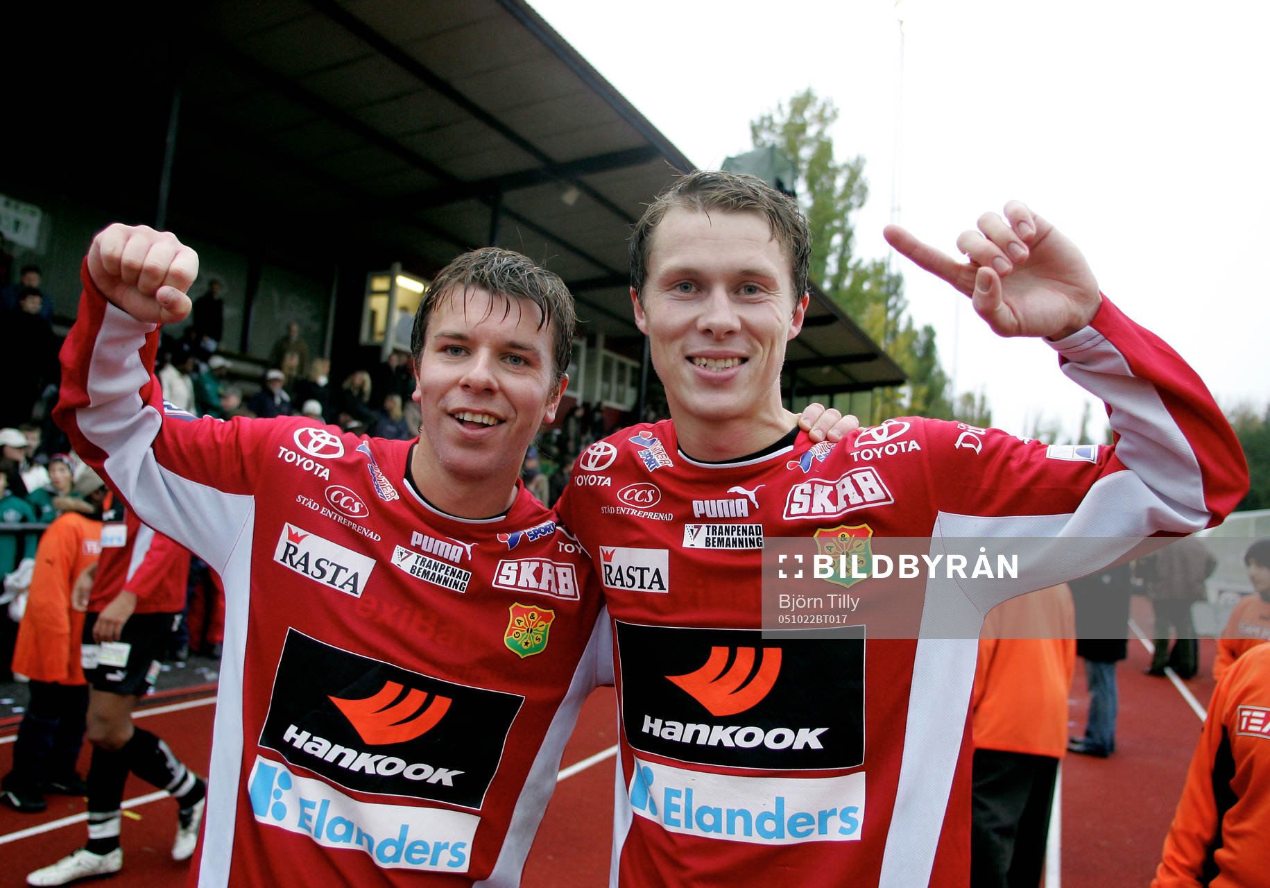 Thomas Heed och Fredrik Lundgren, Gais