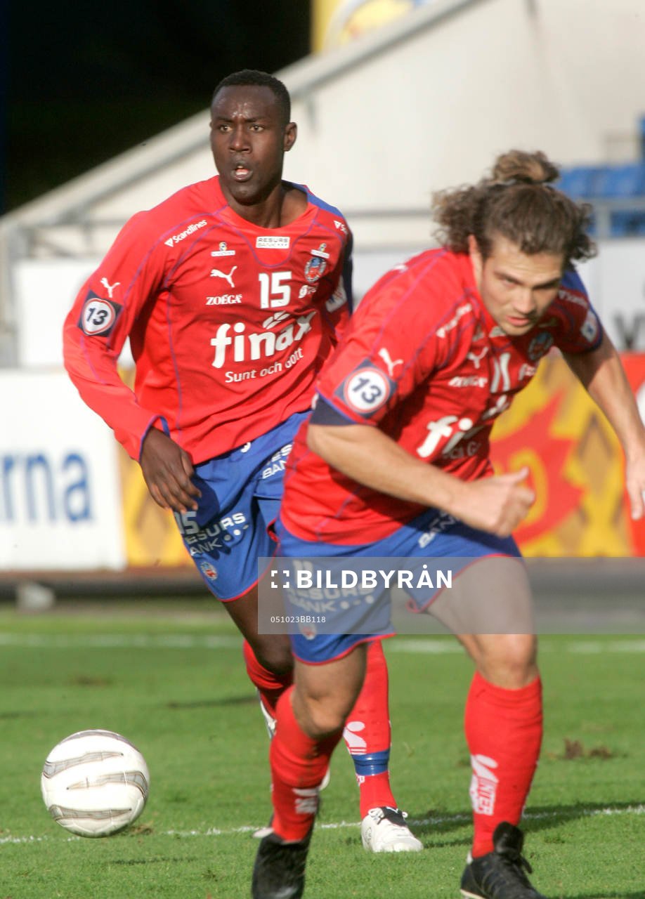Olivier Karekezi och Peter Graulund,  Helsingborg