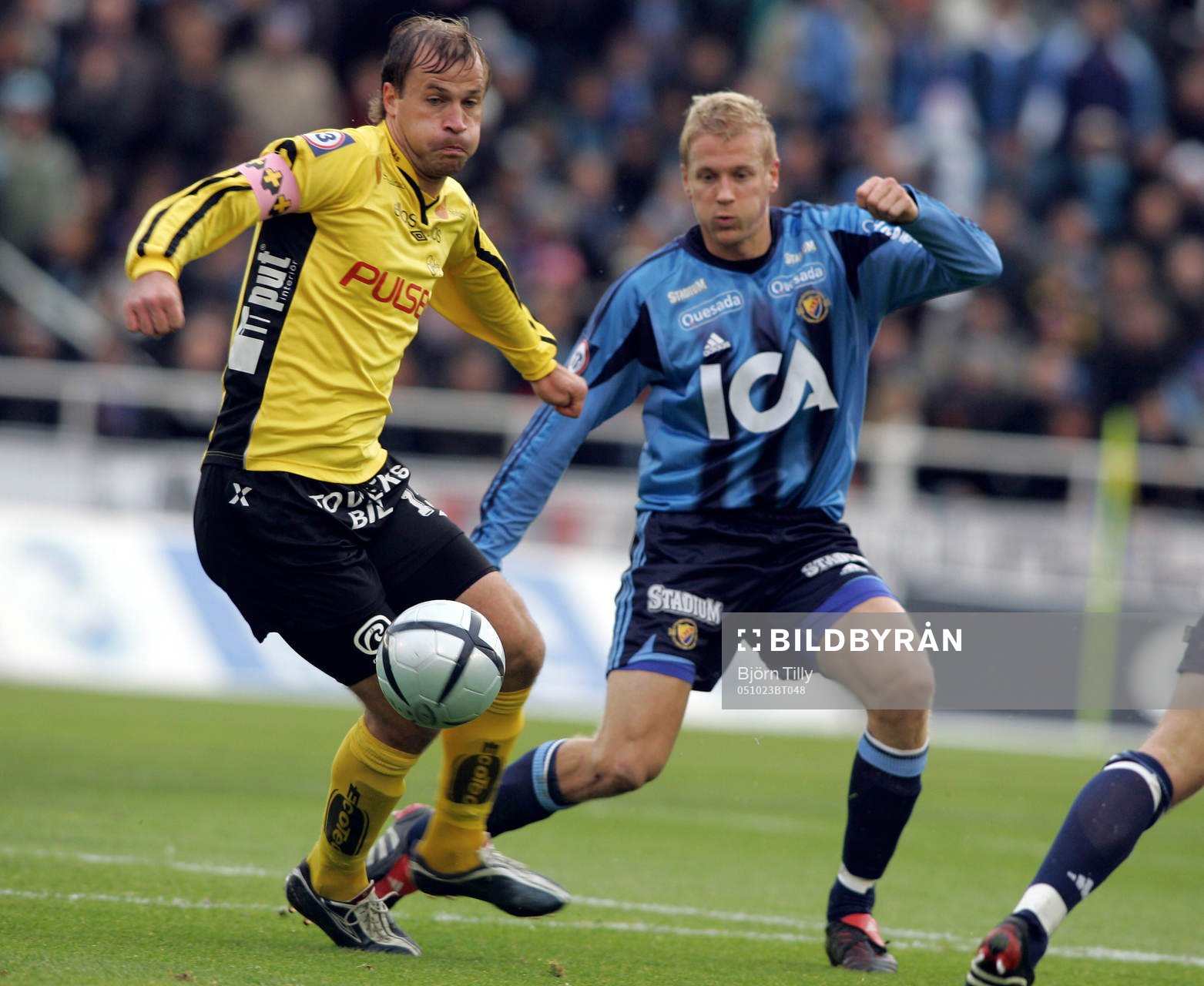 Hasse Bergren, Elfsborg och Toni Kuivasto, Djurgården