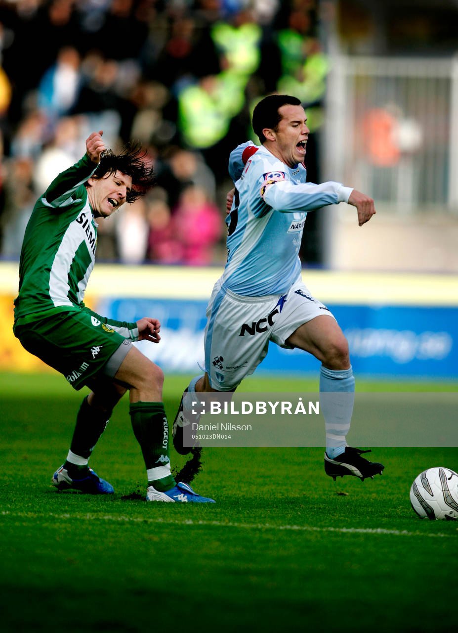 Daniel Andersson, Malmö och Erik Fischbein, Hammarby