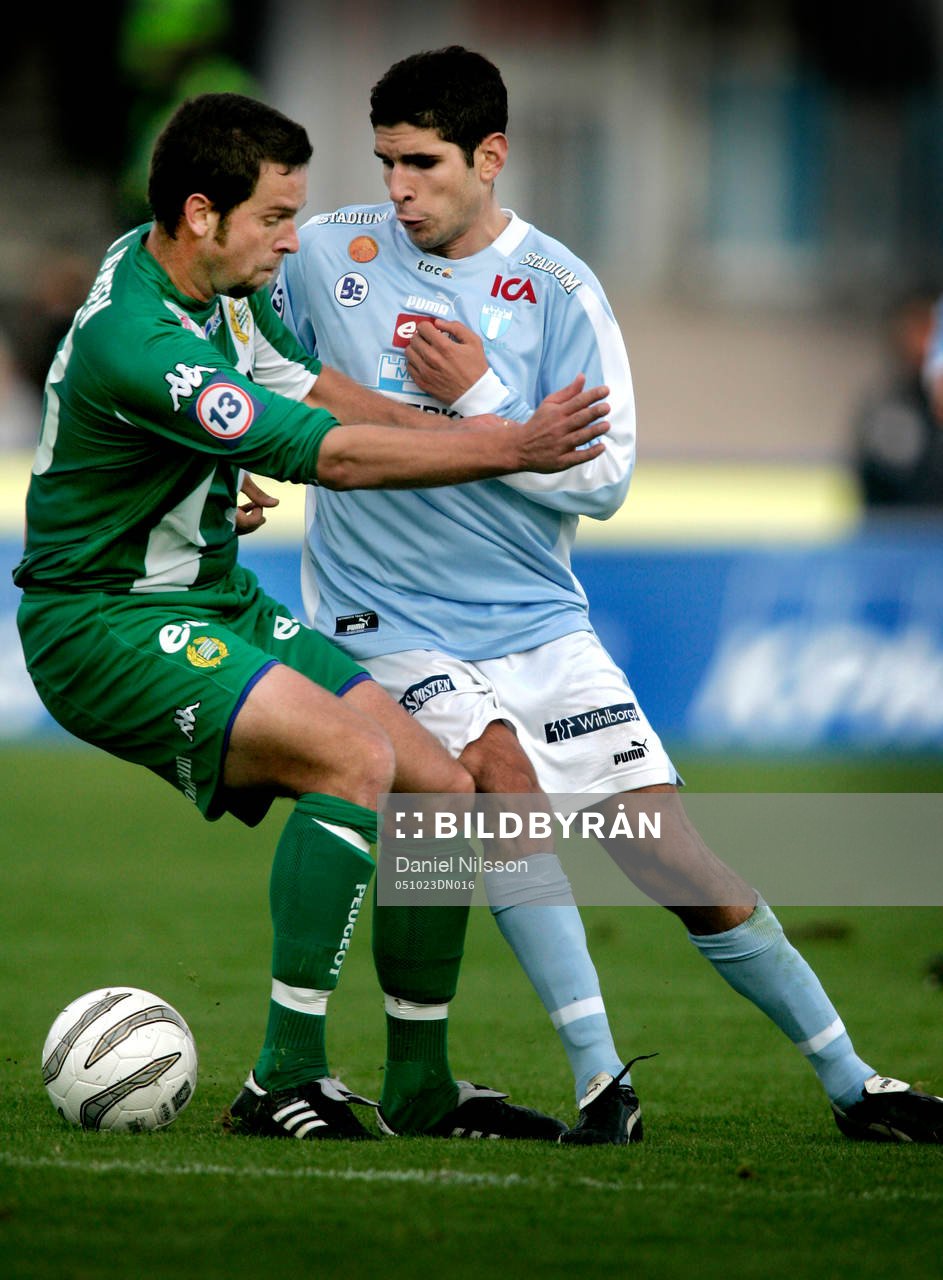 Rawez Lawan, Malmö och Mikkel Jensen, Hammarby