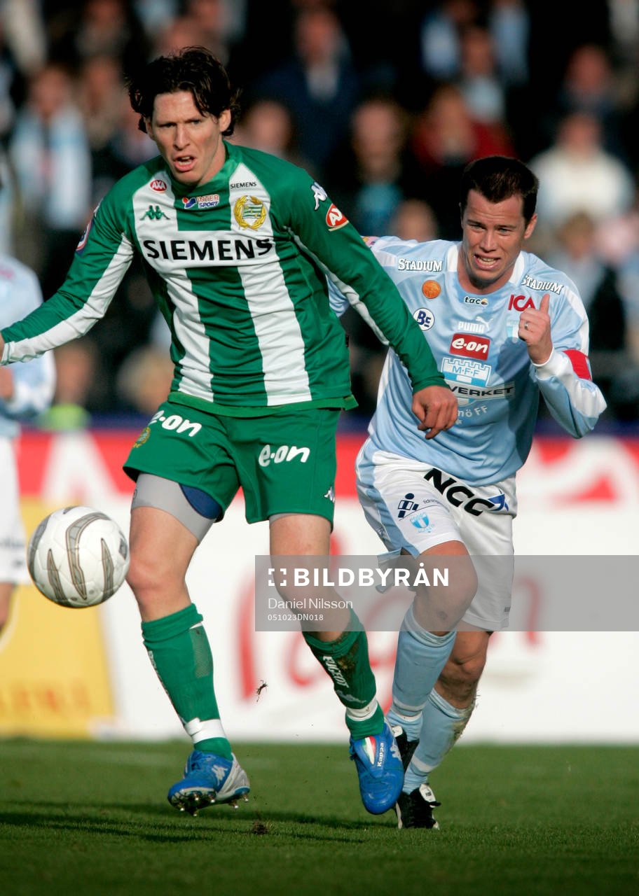 Erik Fischbein, Hammarby och Daniel Andersson, Malmö