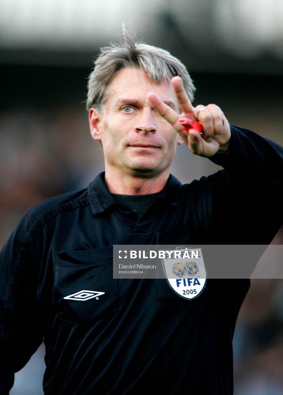 Fotboll, Peter Fröjdfeldt, domare