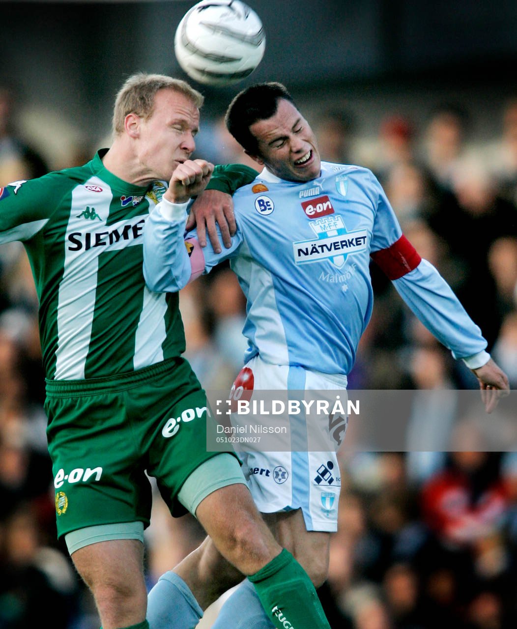 Daniel Andersson, Malmö och Mikael Andersson, Hammarby