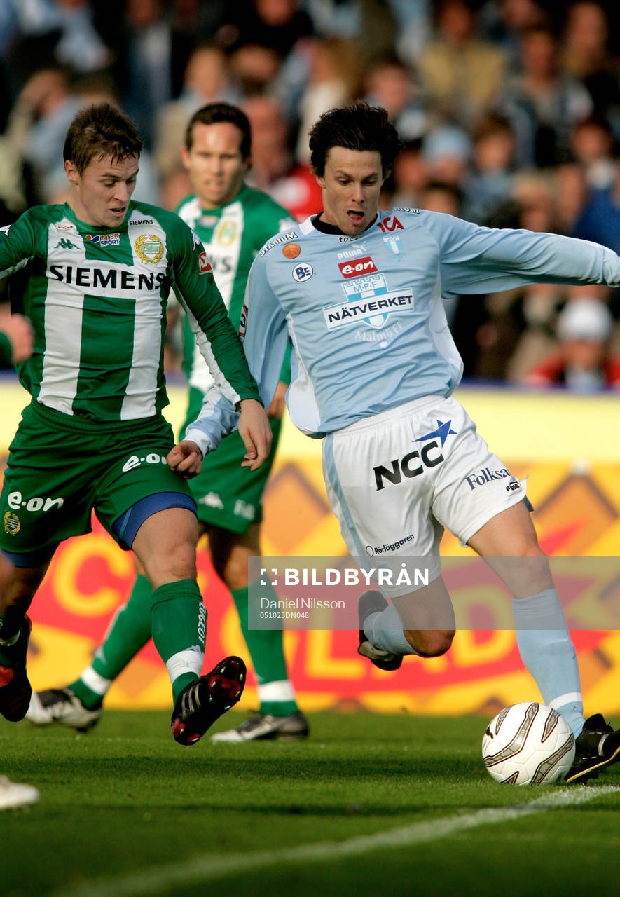 David Johansson, Hammarby och Jesper Bech, Malmö