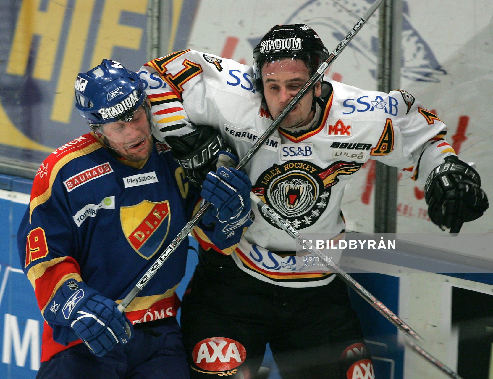 Jimmie Ölvestad, Djurgården oich Pavel Sarbek, Luleå