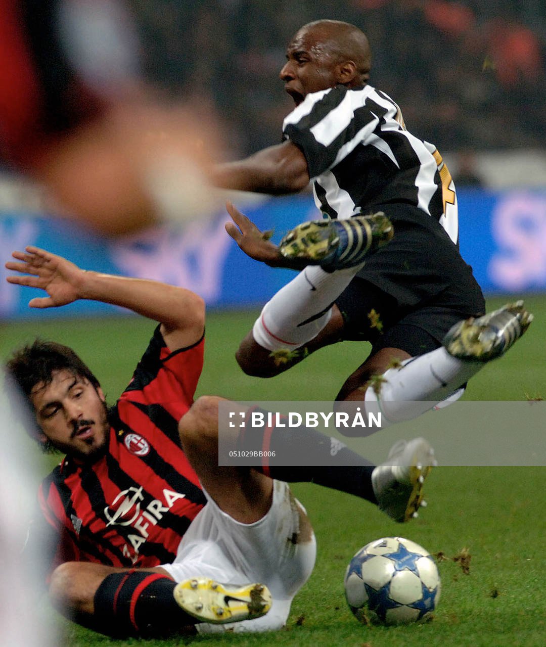 Gattuso och Vieira