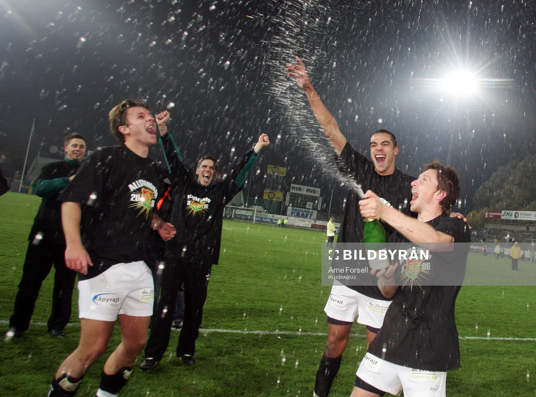 GAIS firar md champagne