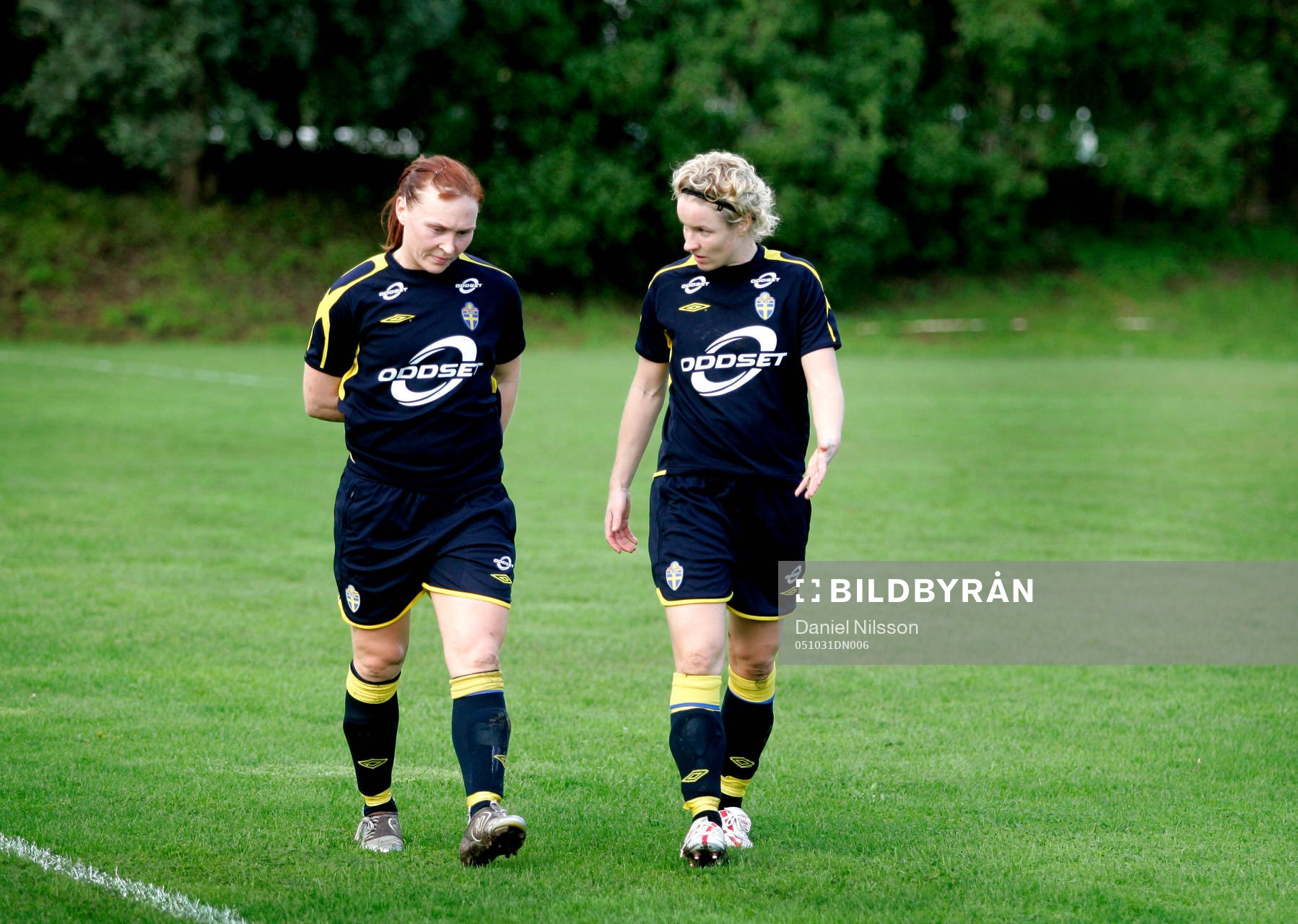 Frida Östberg och Victoria Svensson, Sverige