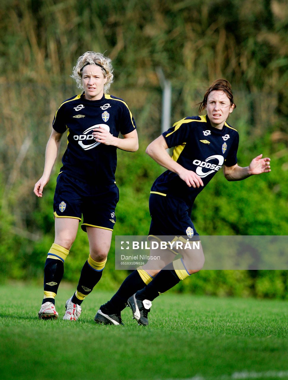 Victoria Svensson och Hanna Ljungberg, Sverige