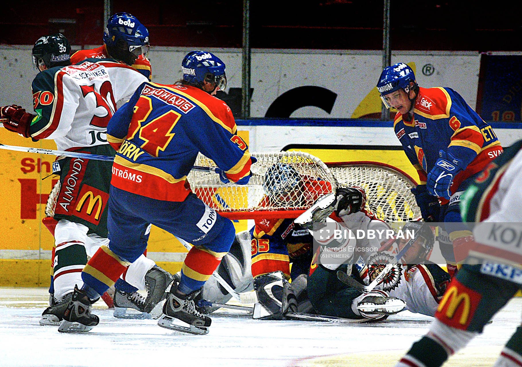 Tomi Kallio, Frölunda river ned målet över Teemu