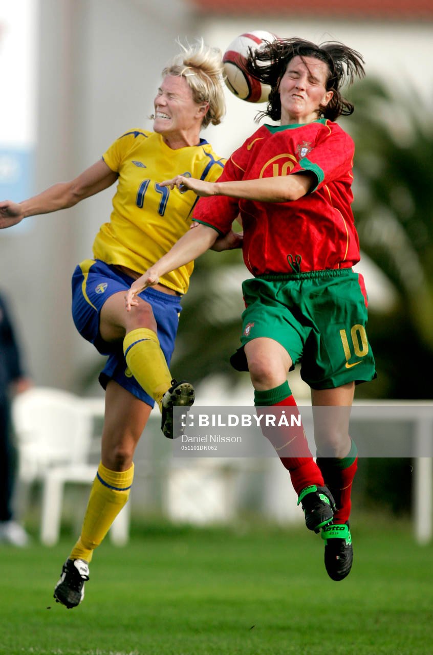 Anna Sjöström, Sverige och Paula Cristina, Portugal