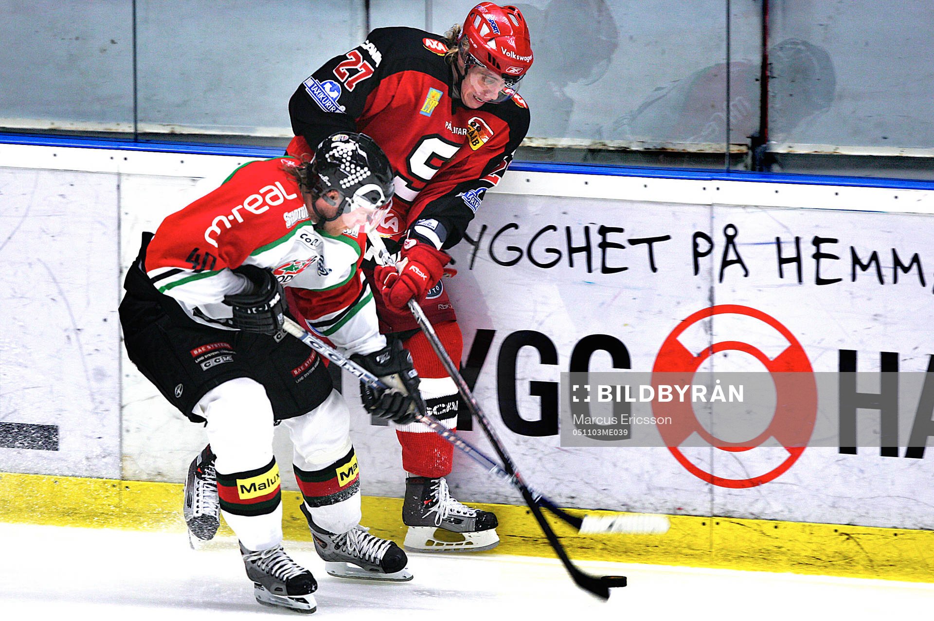 Anze Kopitar trycks upp av Magnus Gästrin, Modo
