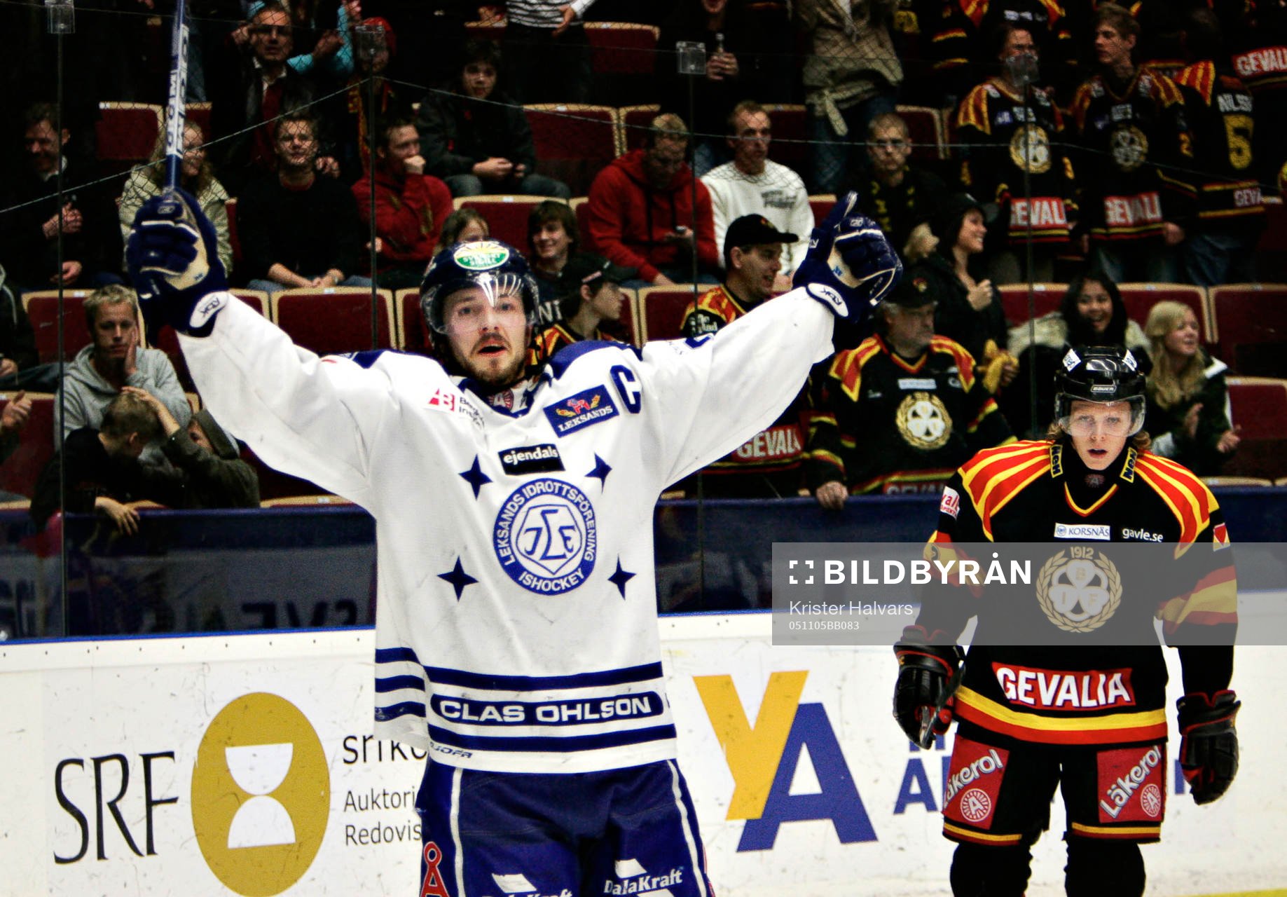 2-1 Niklas Persson, Leksand, jubel