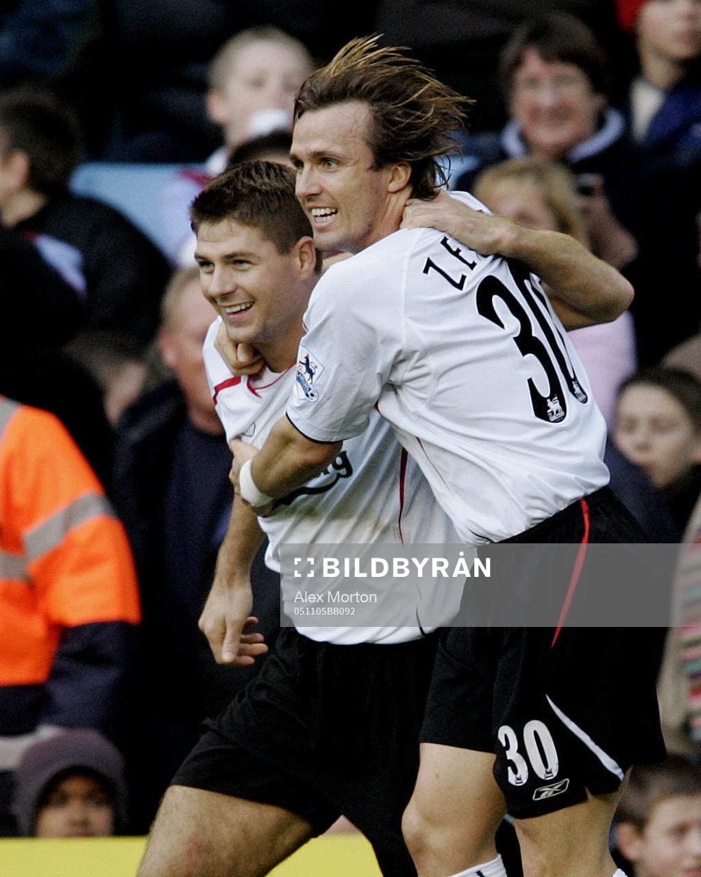 Steven Gerrard jubel