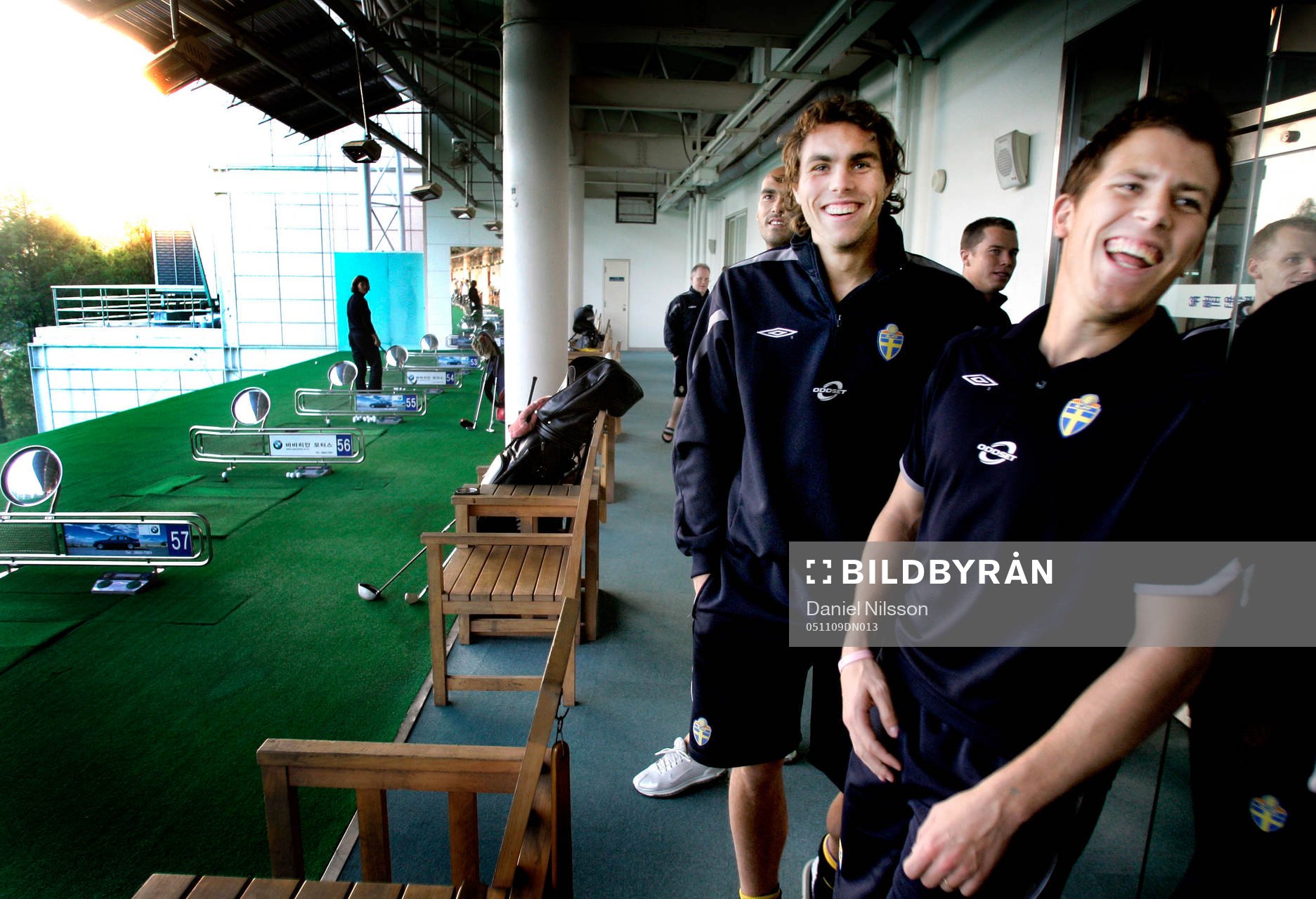 Johan Elmander och Tobias Hysén