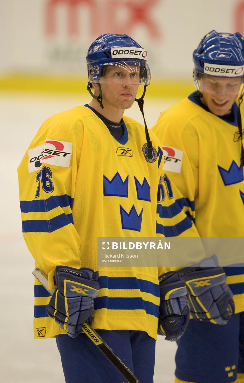 Johan Davidsson och Mika Hannula