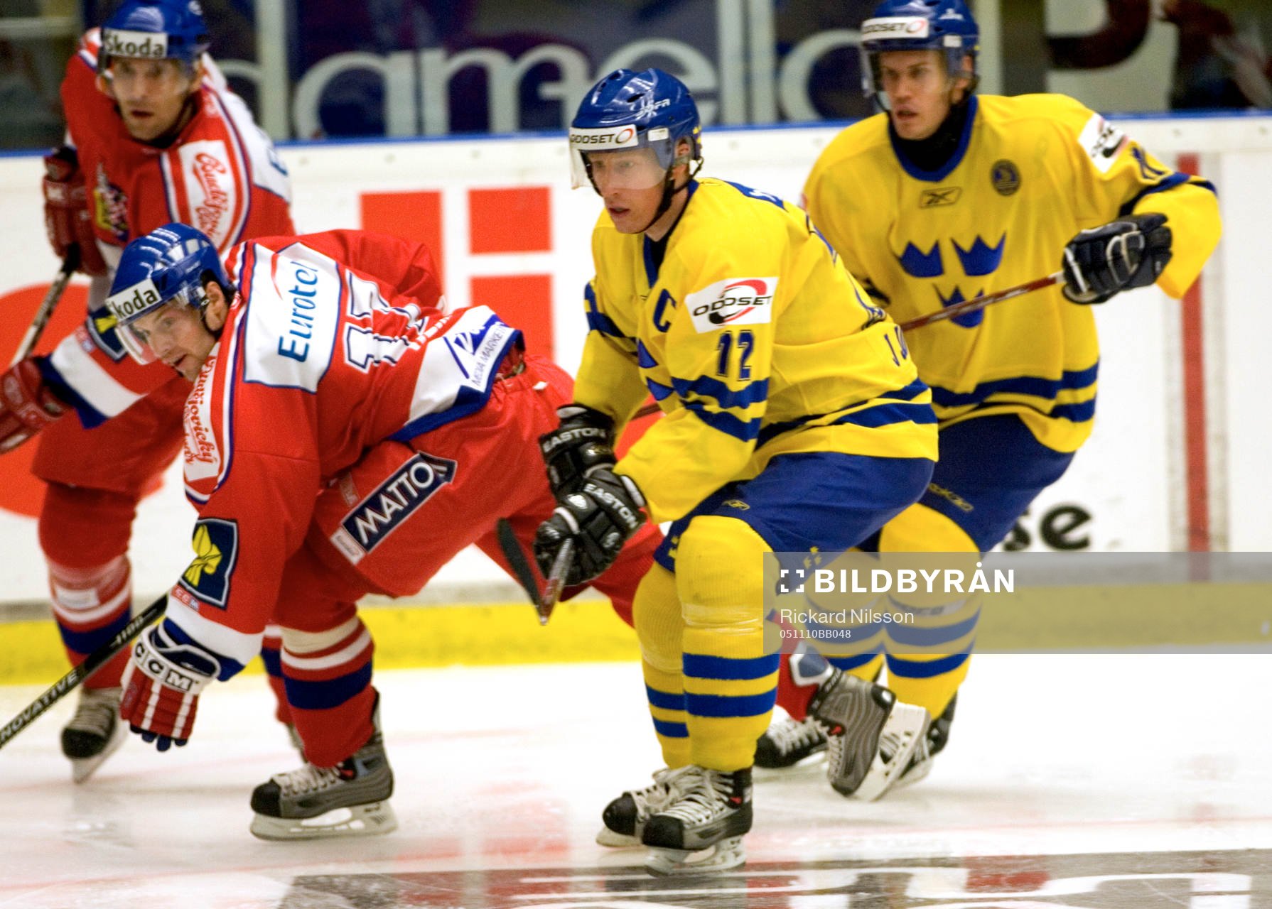 Jörgen Jönsson, Sverige och Jaroslav Hlinka, Tjeckien