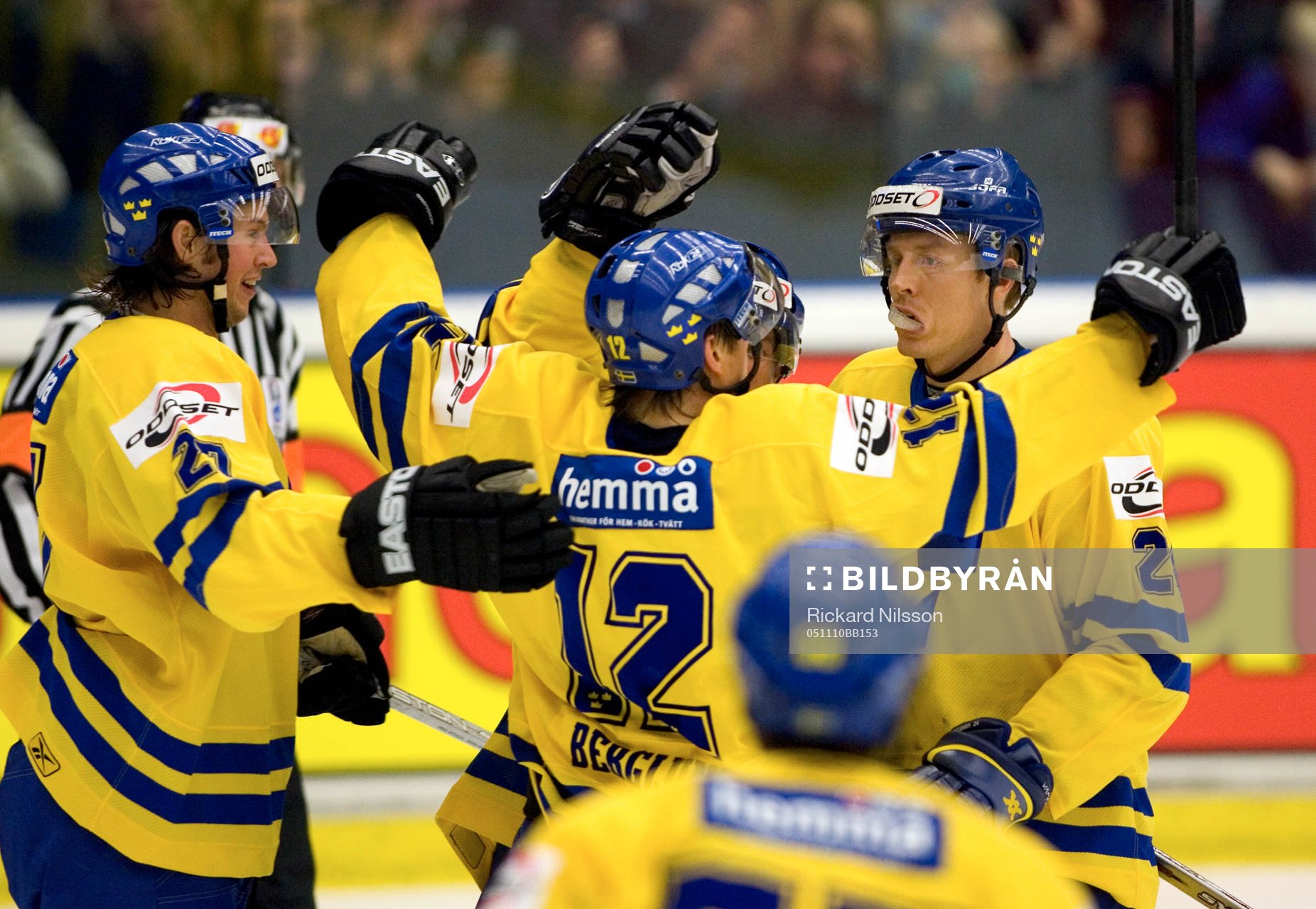 Rickard Walin, Christian Berglund och Andreas Karlsson,