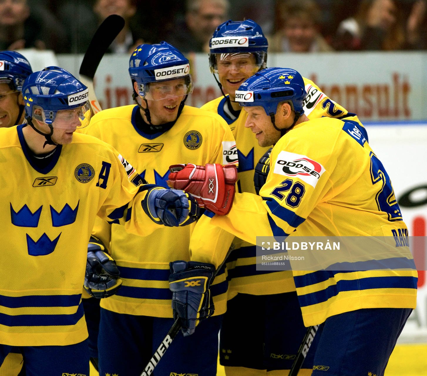 Johan Davidsson, Mika Hannula, David Petrasek och Marcus