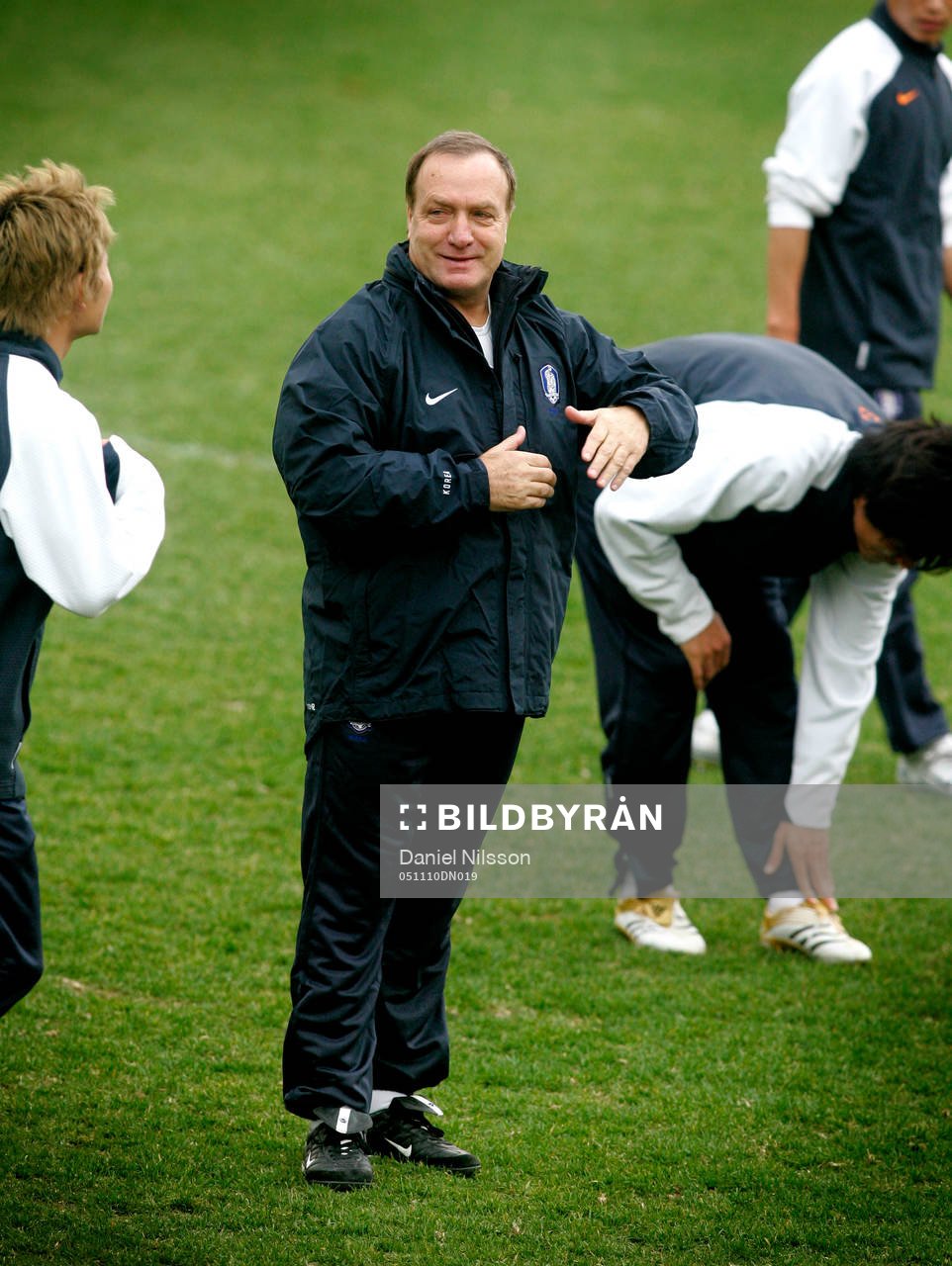 Dick Advocaat, tränare Korea