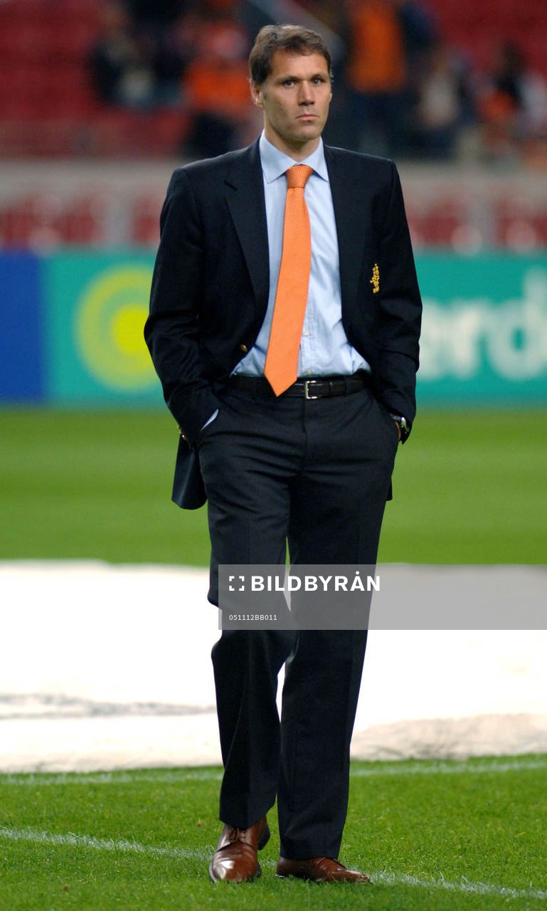 Marco Van Basten, förbundskapten, Holland