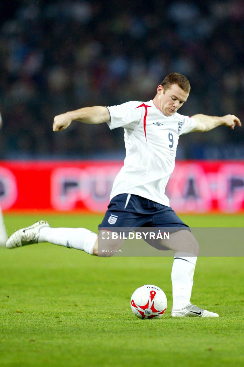 Fotboll, Engelsk, Wayne Rooney, England