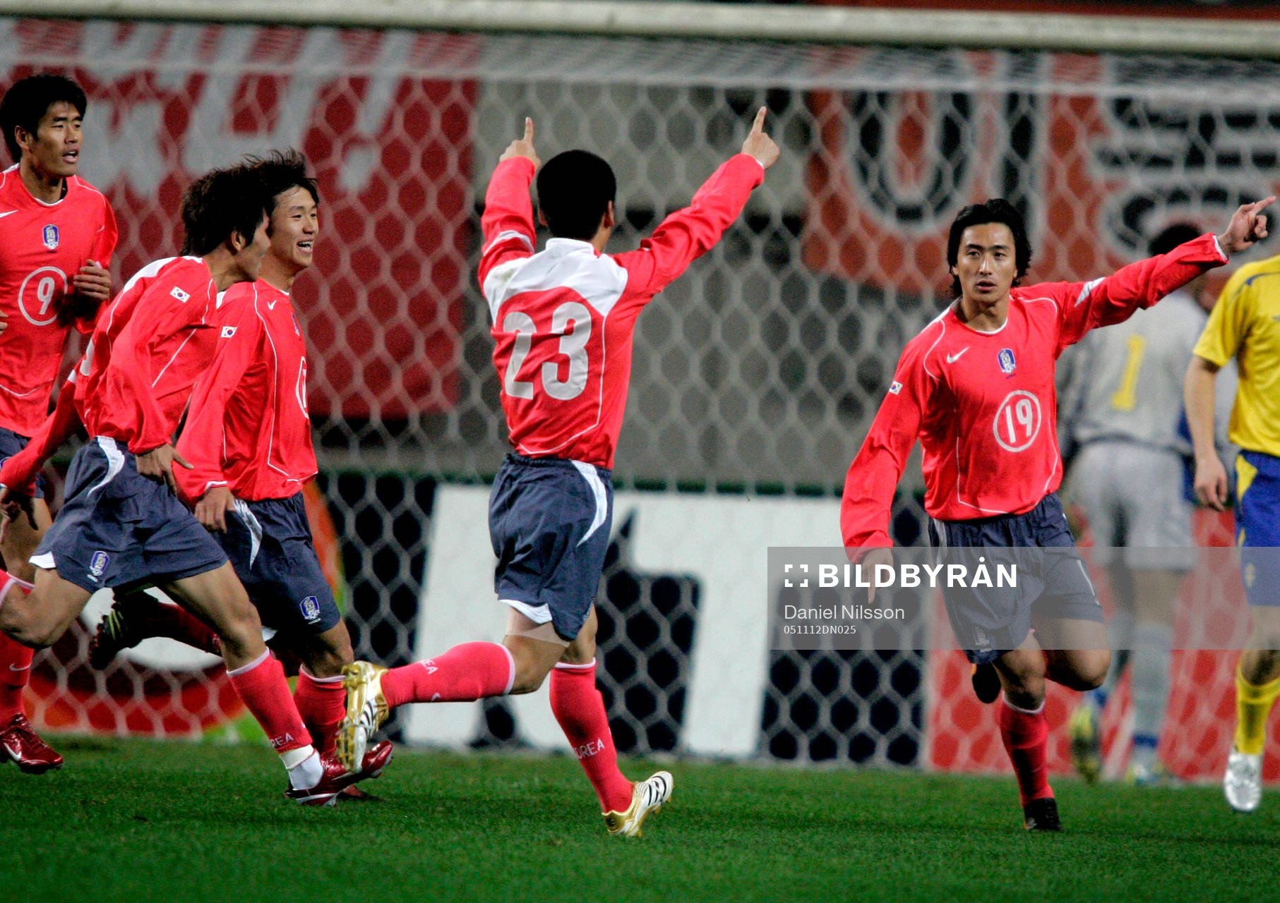 Jung Hwan Ahn, Sydkorea, jubel