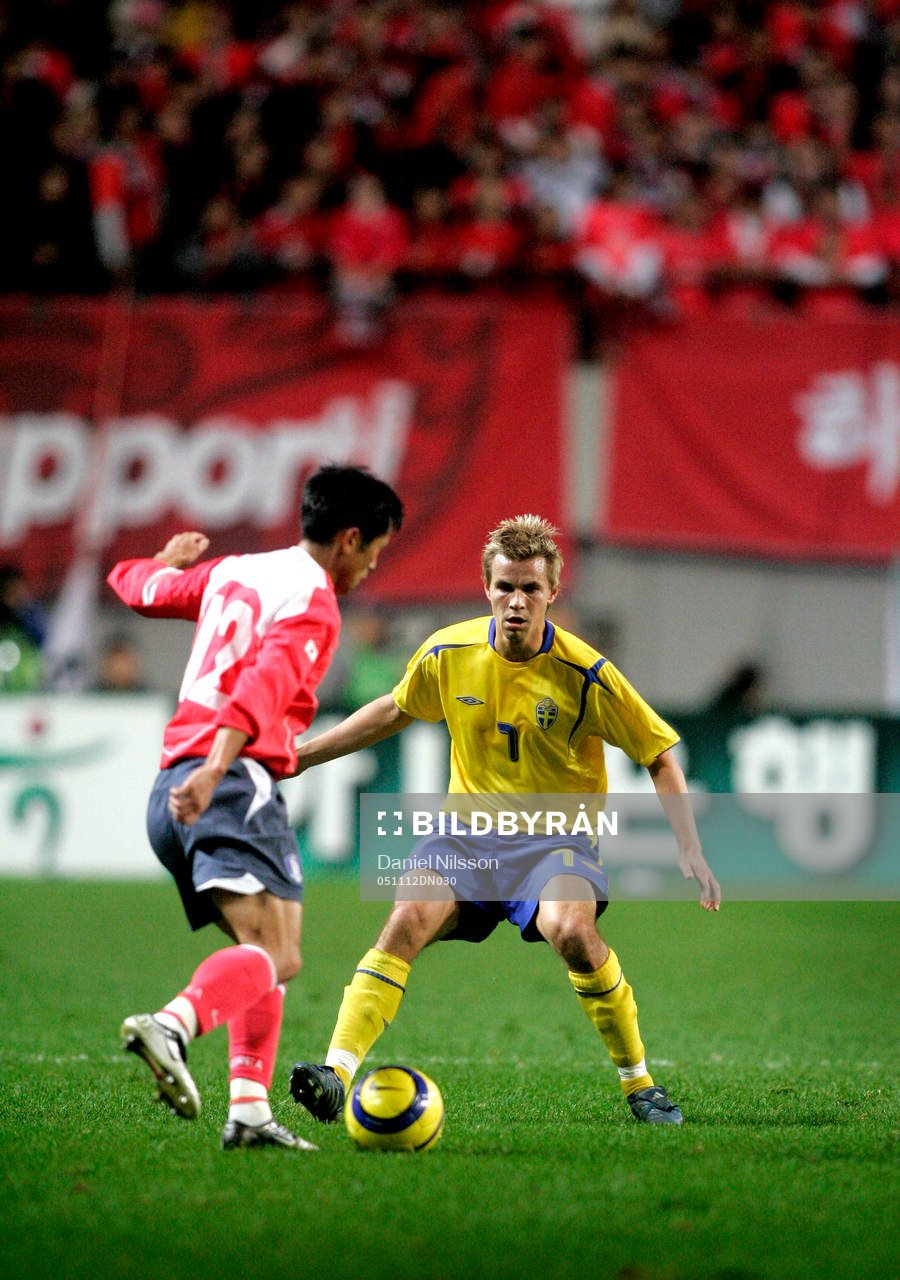 Young Pyo Lee, Sydkorea och Niclas Alexandersson, Sverige