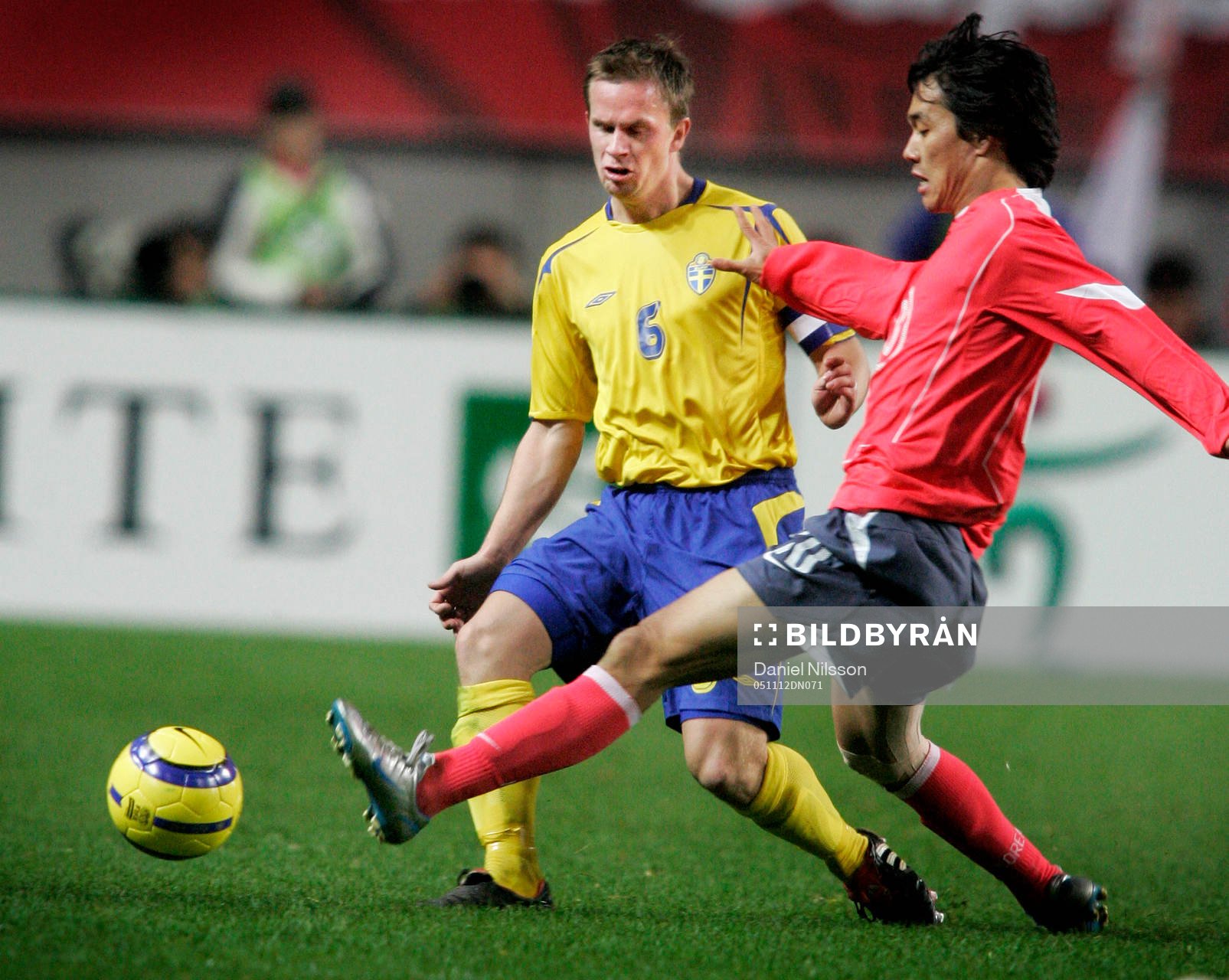 Tobias Linderoth, Sverige och Chu Young Park, Sydkorea