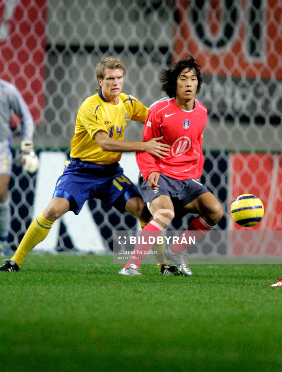 Fredrik Risp, Sverige och Chu Young Park, Sydkorea