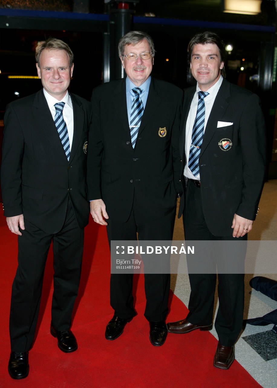 Pelle Kotschack, Bo Lundqvist, Bo Andersson, Djurgåden
