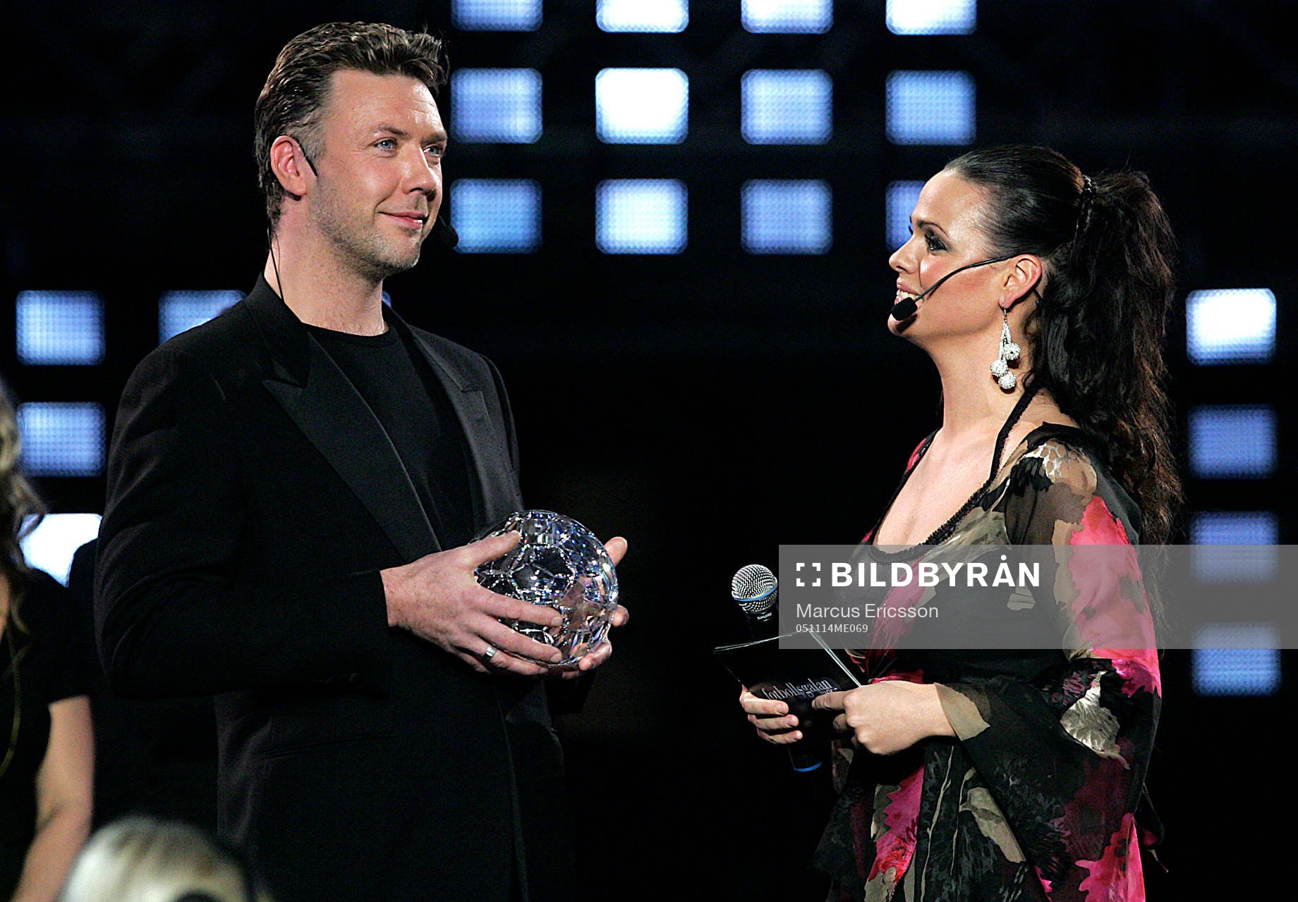 Mikael Persbrandt, Prisutdelare och Suzanne Sjögren,