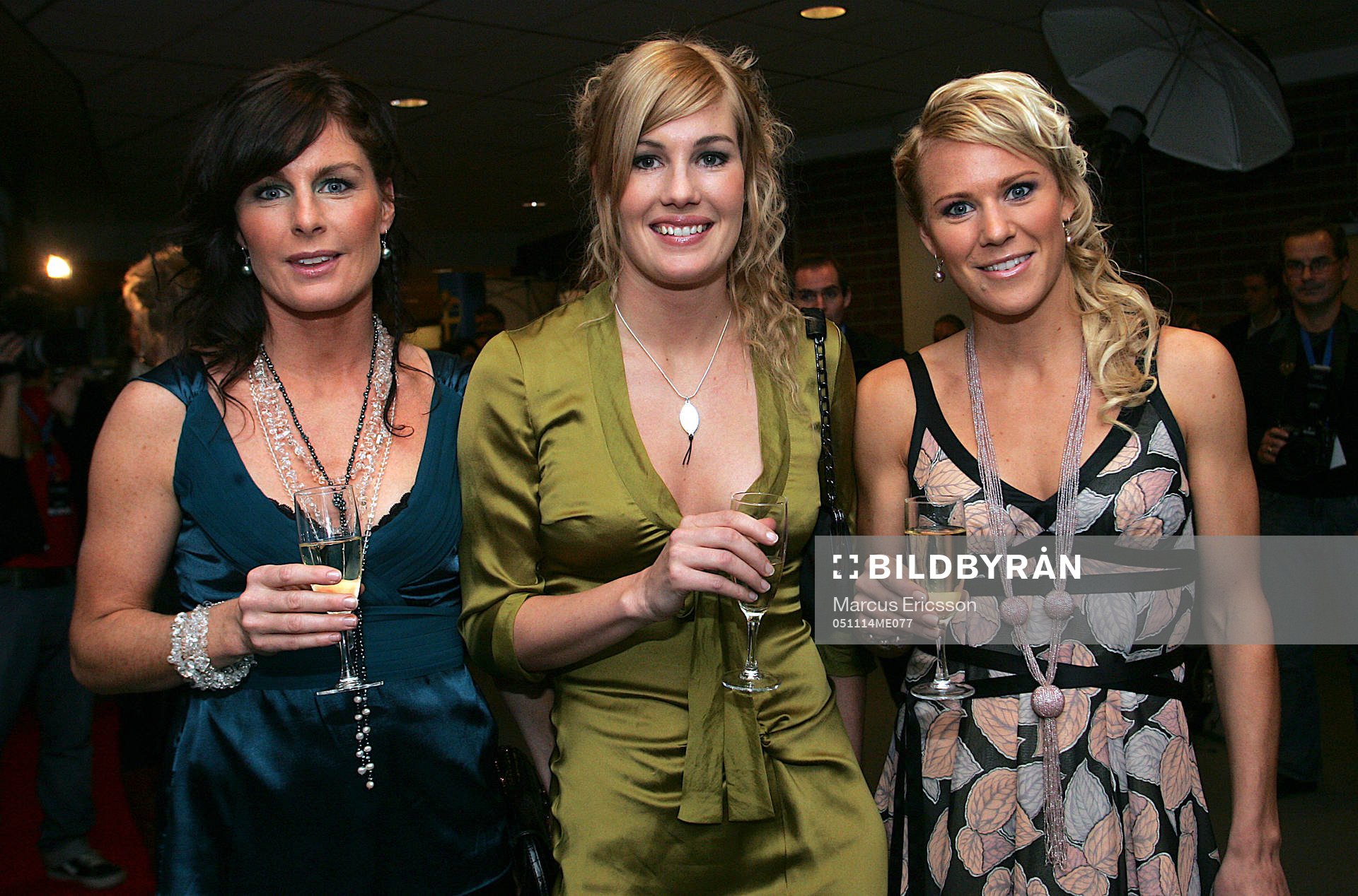 Malin Moström, Hanna Marklund och Anna Sjöström