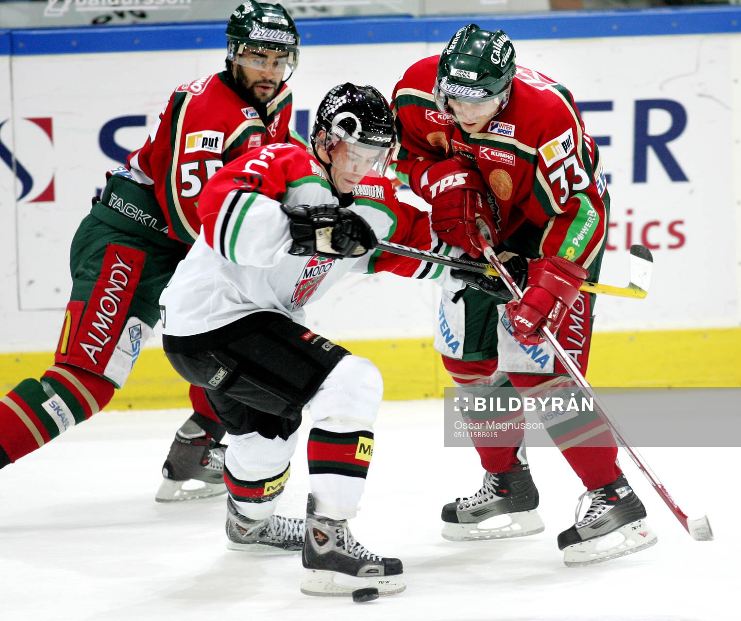 Johnny Oduya, Frölunda, Tobias Viklund, Modo och Johan
