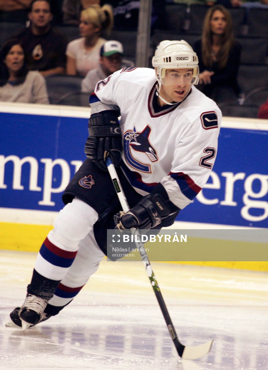 Mattias Öhlund, Canucks