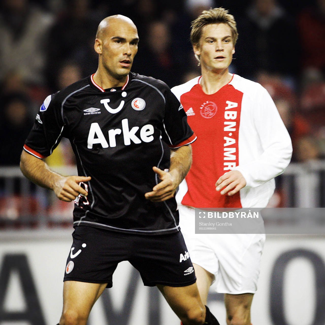 Daniel Majstorovic, Twente och Markus Rosenberg, Ajax