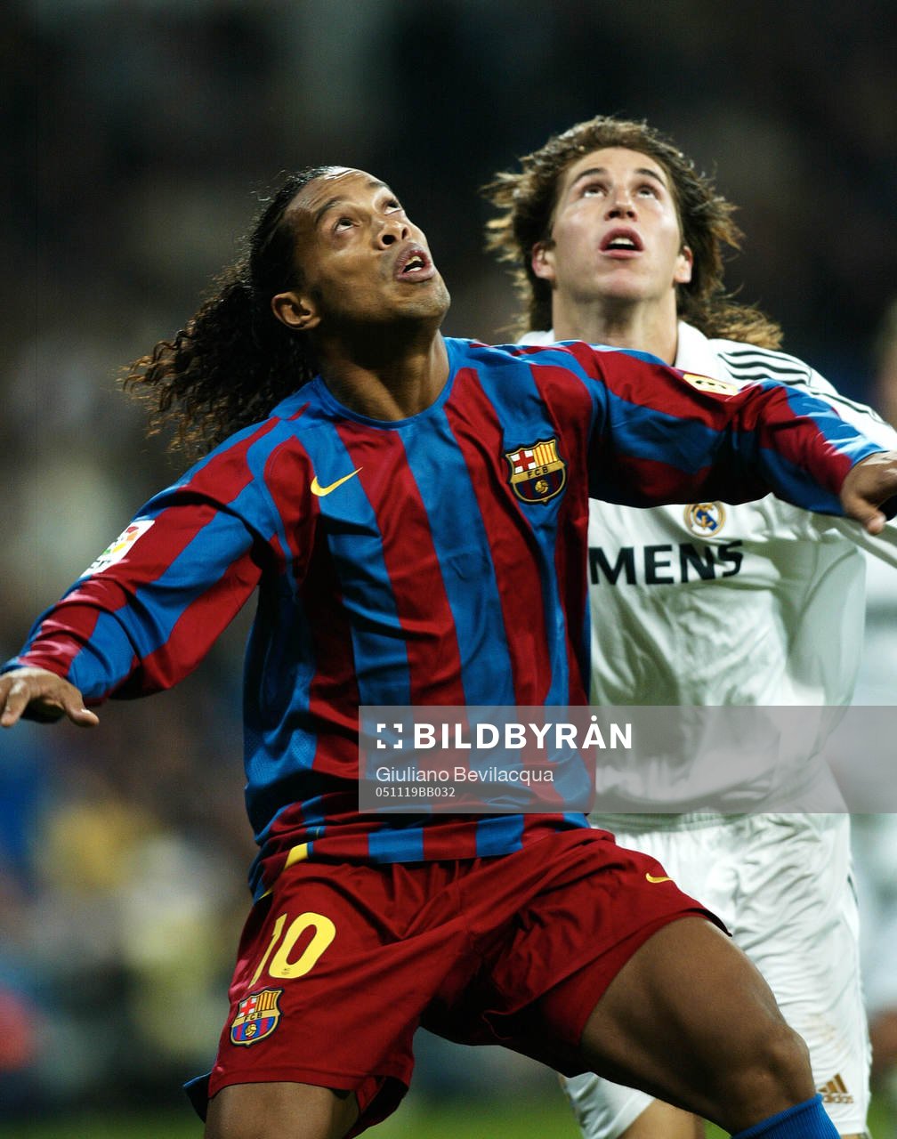 Fotboll, La Liga (Spansk Liga, El Classico) Real Madrid -