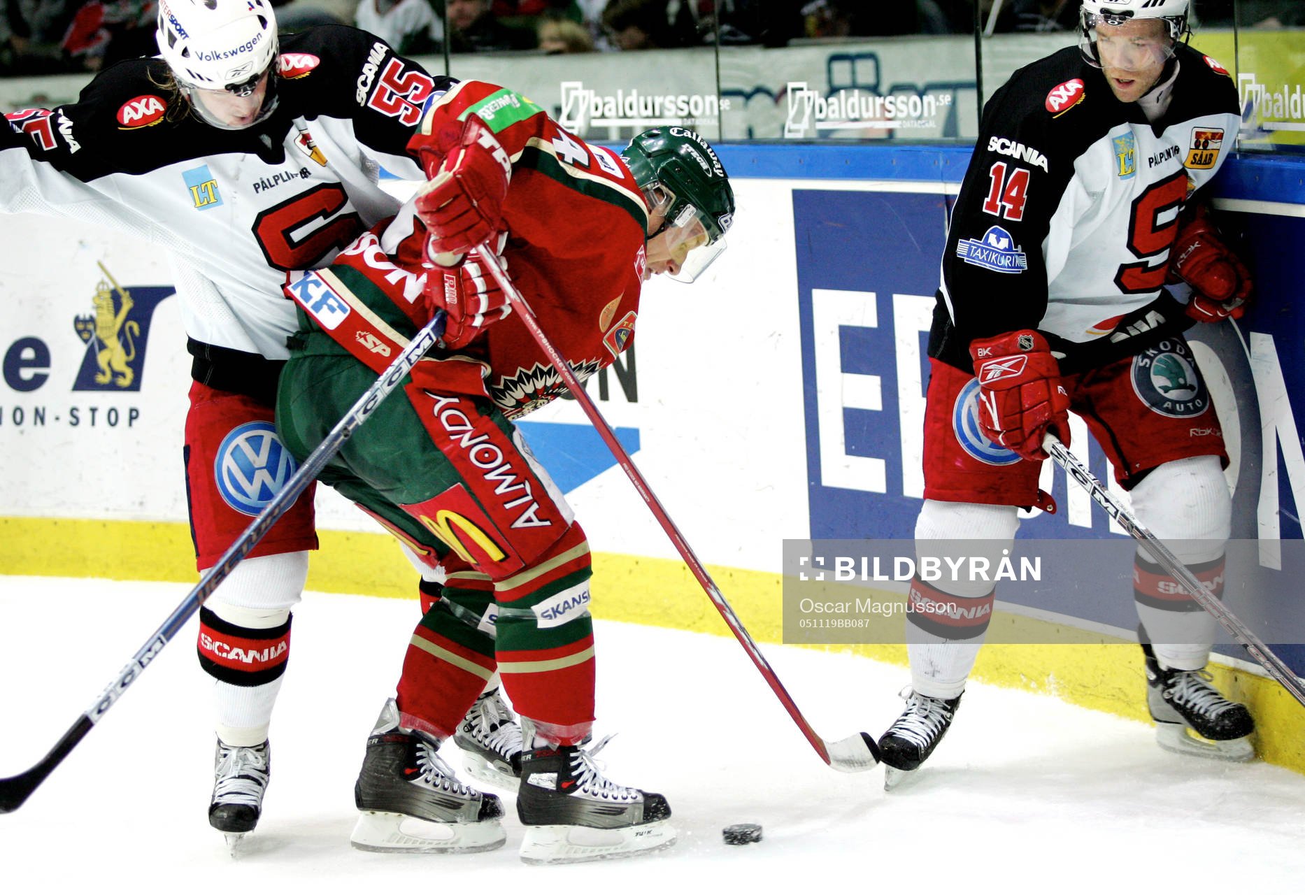 Jan Huokko, Södertälje, Niklas Andersson, Frölunda och