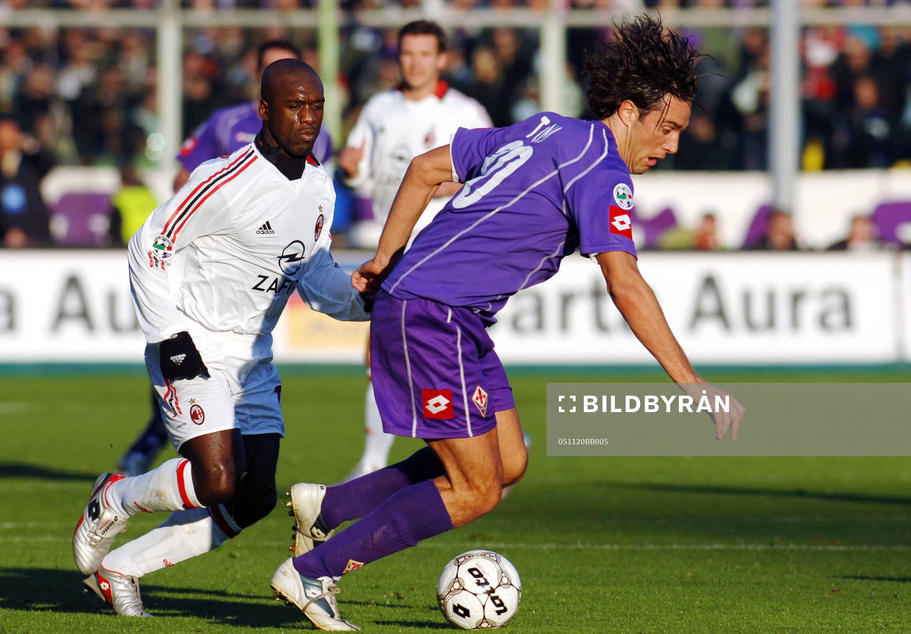 Luca Toni, Fiorentina och Seedorf, Milan