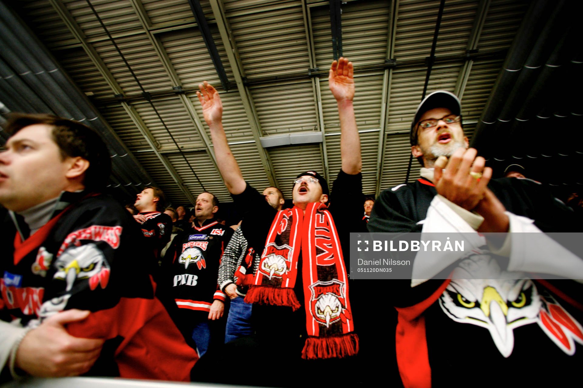 Ishockey, Malmö Redhawks ligger i allsvenskan men är på