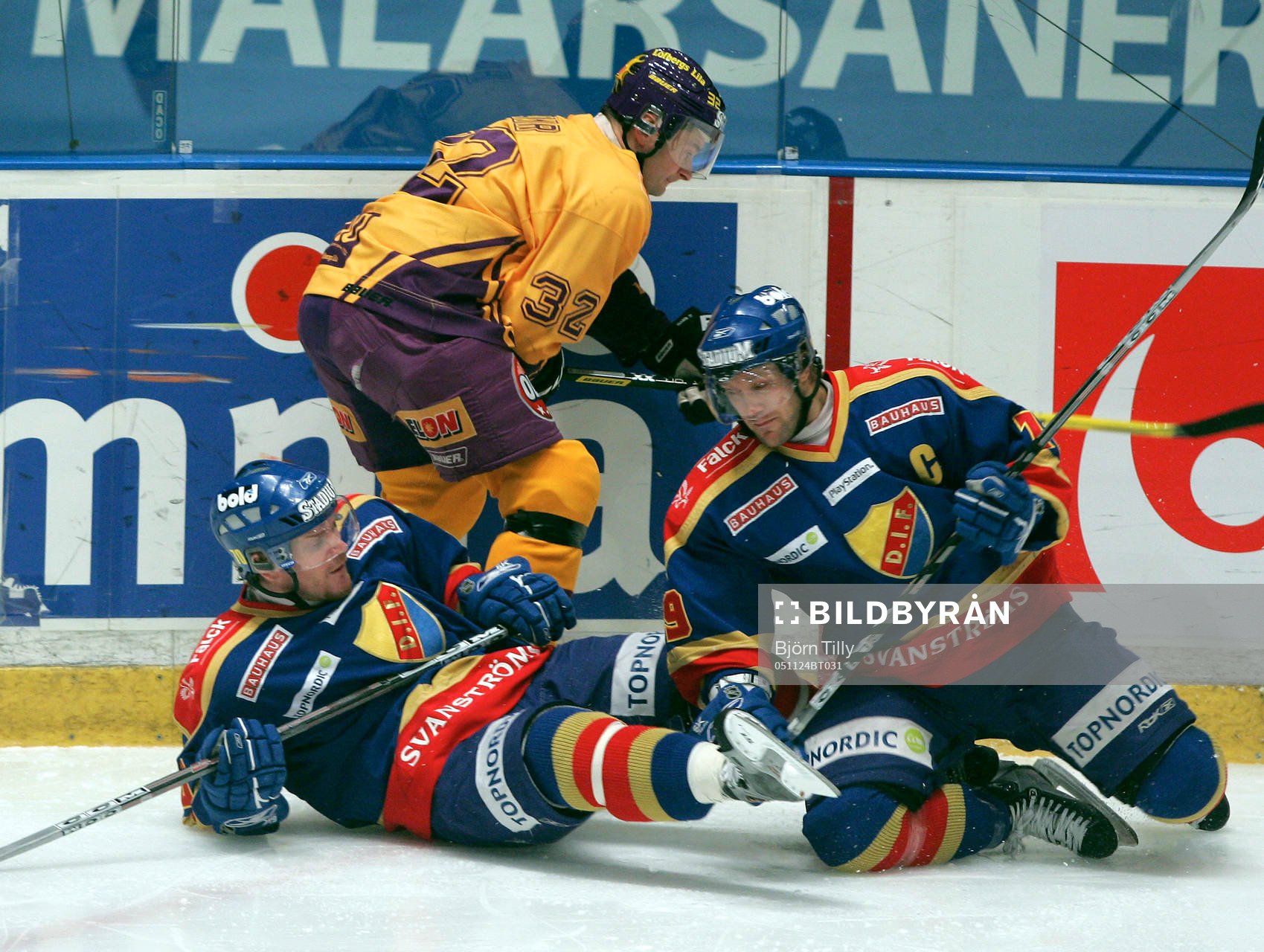 Per Eklund, Jimmie Ölvestad, Djurgården och Radek Hamr,