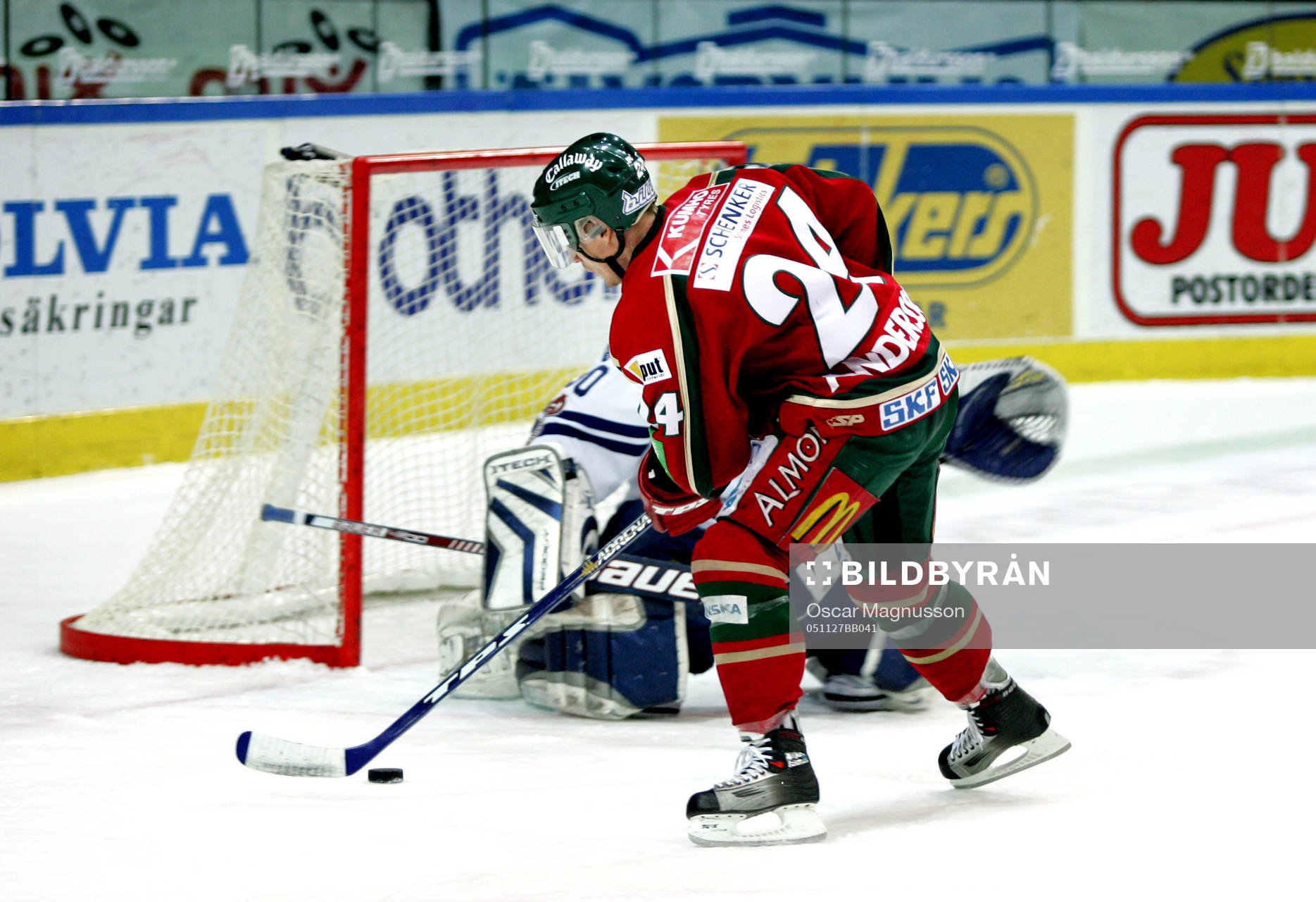 Niklas Andersson, Frölunda gör 3-1