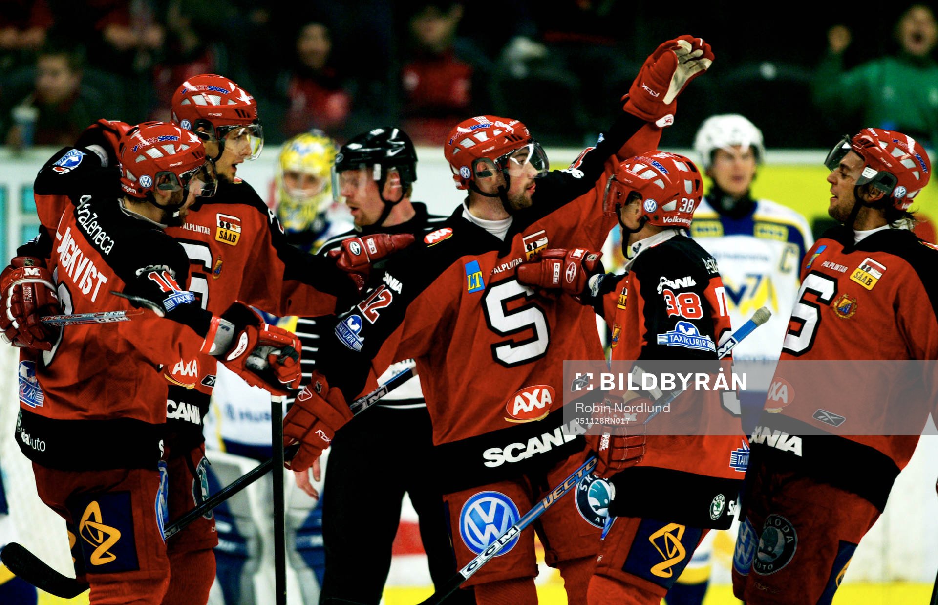 2-0 till Södertälje av Justin Mapletoft. Jubel